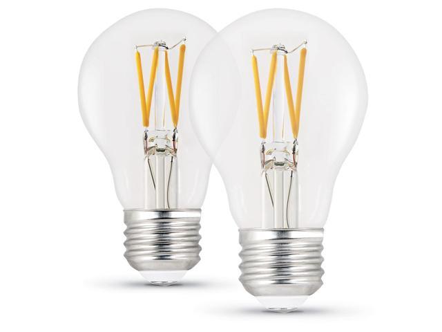FEIT ELECTRIC 2PK 9W SW A19 LED Bulb BPA1960CL927CAFIL2RP