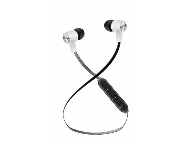 maxell 199746, bass 13 wireless earbuds with microphone - white