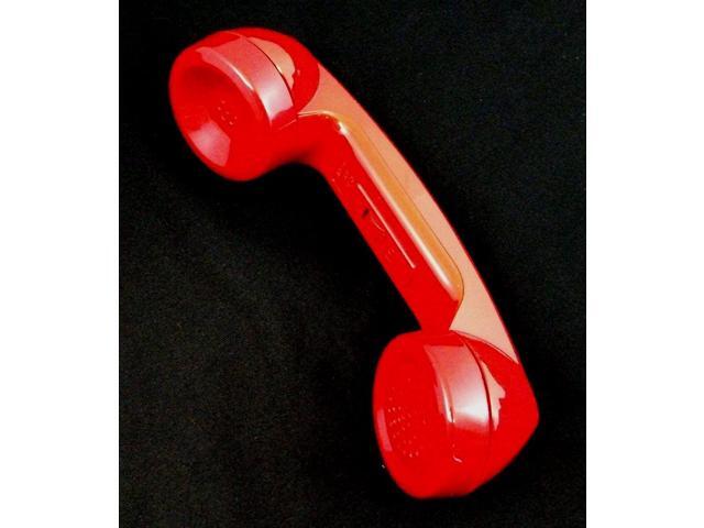 cortelco handset-rd 006547-vm2-pak replacement handset - red