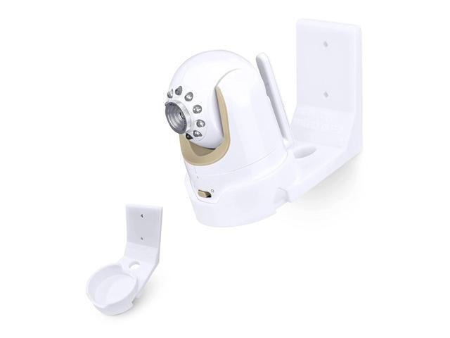 dxr8 & pro tilted wall mount holder, adhesive & screw-in bracket, designed for infant optics camera, easy to install, strong vhb & screw mount,...