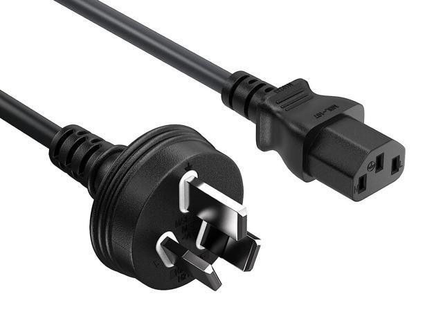 cable leader 6ft 18 awg australia power cord (iec-320-c13 to as3112)
