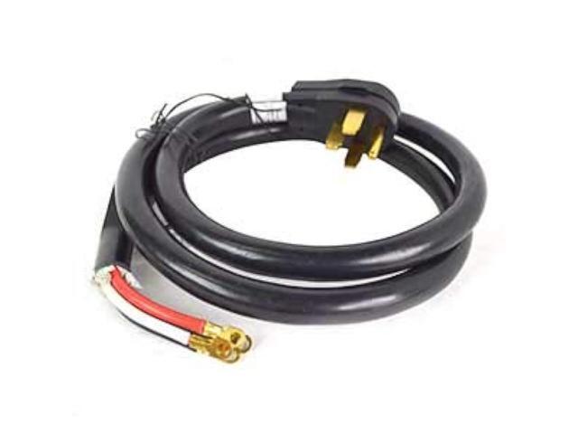 superior electric rva1563 4-wire 50 amp range cord nema 14-50p, srdt 6awg/2 + 8awg/2, 6ft