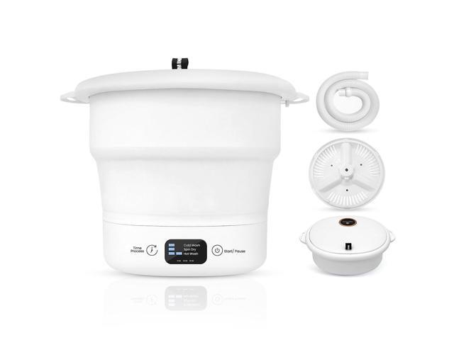 serenelife pucwm44 portable mini washing machine bucket washer for clothes laundry lightweight and easy to bring for camping, rv, travel, small...