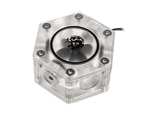 Bitspower G1/4' Hexagon Flow Indicator, Digital RGB