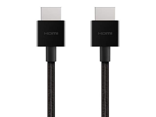 belkin ultra hd high speed hdmi cable (2018) 6.6ft/2m 4k hdmi cable, supports 4k/120hz and 8k/60hz, dolby vision/hdr 10 compat