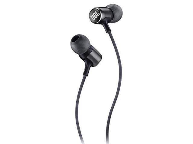 JBL Live 100 In-Ear Headphones with In-Line Microphone and Remote (Black)