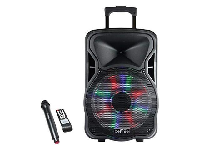 Befree Sound BFS-5800 15 in. Bluetooth Rechargeable Party Speaker with Illuminating Light