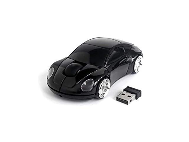 porsche car optical wireless silent mouse black