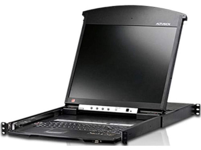 aten aten kl1516aimukit the kl1516ai dual rail lcd kvm switch