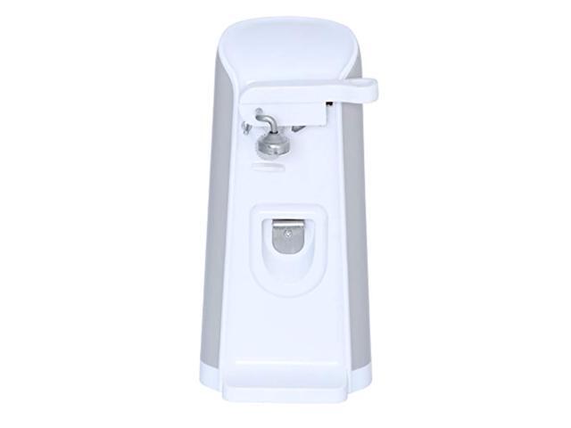 Brentwood(R) Appliances J-30W Tall Electric Can Opener with Knife Sharpener & Bottle Opener