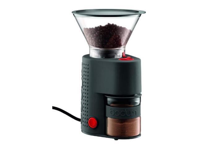 bodum bistro burr grinder, electronic coffee grinder with continuously adjustable grind, black photo
