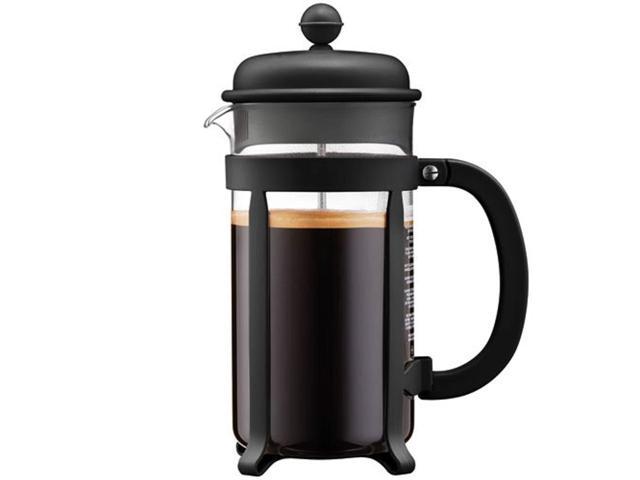 bodum java french press coffee maker, 34 ounce, 1 liter, (8 cup), black