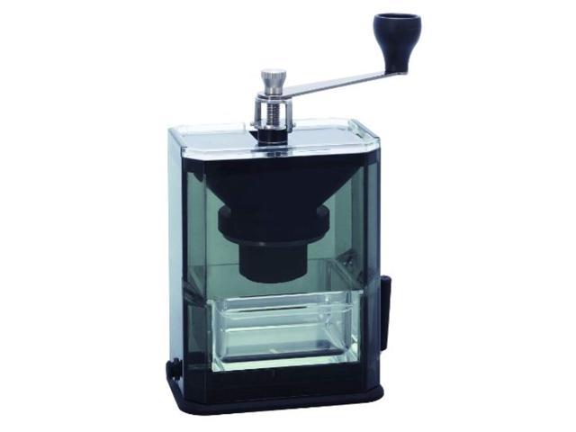 hario clear acrylic ceramic coffee mill manual grinder, 40g