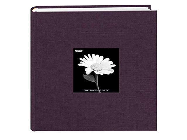 Photos - Studio Lighting fabric frame cover photo album 200 pockets hold 4x6 photos, wildberry purp