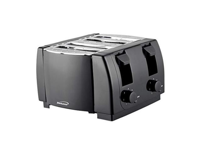 Brentwood TS-285 Cool Touch 4-Slice Toaster (Black)