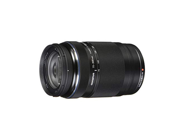 olympus m. zuiko digital ed 75 to 300mm ii f4.8-6.7 zoom lens, for micro four thirds cameras