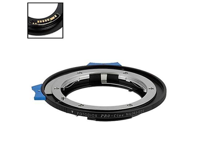fotodiox pro lens mount adapter compatible with nikon nikkor f mount g-type d/slr lens to canon eos (ef/ef-s) mount dslr camera