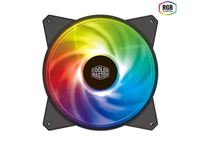 cooler master masterfan mf120r rgb case fan 'rgb led, silent cooling technology, 120mm' r4-c1ds-20pc-r1