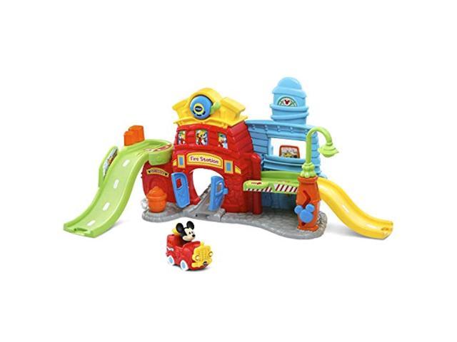 vtech go! go! smart wheels mickey mouse silly slides fire station
