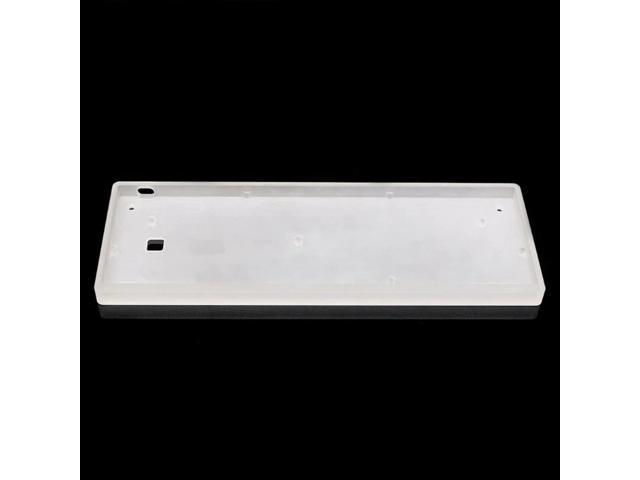 New DZ60 Case Frosted Acrylic Case Milk Case Shell PCB Costar Plate For 60% GH60 Poker2 Frame Case Mini Mechanical Keyboard