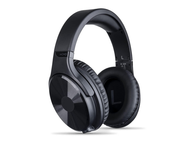 MH-100 Hi-Fi Studio Headphones with Microphone - Wired Over Ear Headphones for Gaming and Music with 3.5mm and 6.35mm Input - Comfortable...