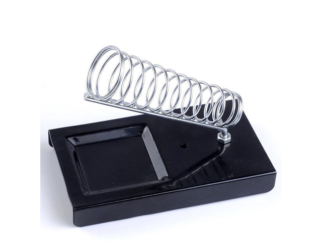 ELECALL E-010 Soldering Iron Support Stand Station Metal Base Rectangle Stand Holder Base Support Station Safety Protecting Base