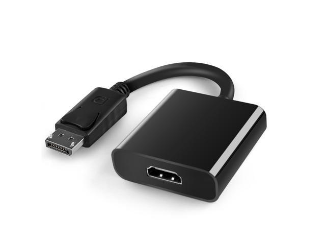 DisplayPort to HDMI Active Adapter 4K UHD Ultra HD 1080P Video Audio Converter Wire Cord Male to Female Compatible with Eyefinity Graphics Card...