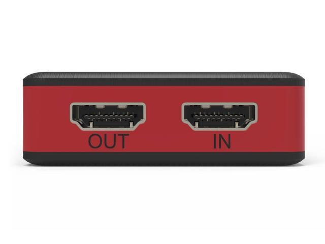 ClonerAlliance Flint LX, 1080p 60fps USB 3.0 HDMI Video Capture Device with HDMI Out Port. Record Any HDMI Video and Game. Ultra Low Latency....