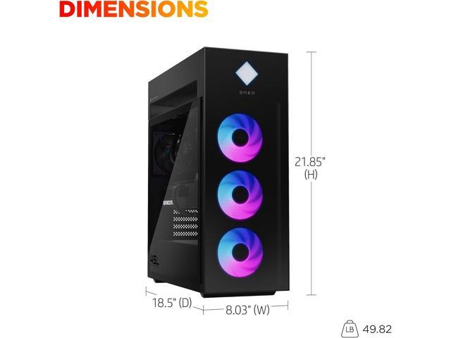 HP OMEN 45L GT22 Gaming Desktop PC - Intel Core Ultra 9 285K up to 5.7 GHz Processor, 64GB DDR5 RAM, 2TB NVMe SSD, NVIDIA GeForce RTX 4060, Liquid...