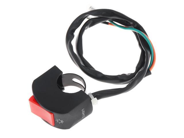 Motorcycle Accessories Headlight Red Connector Button Switch for Motorcycle Universal