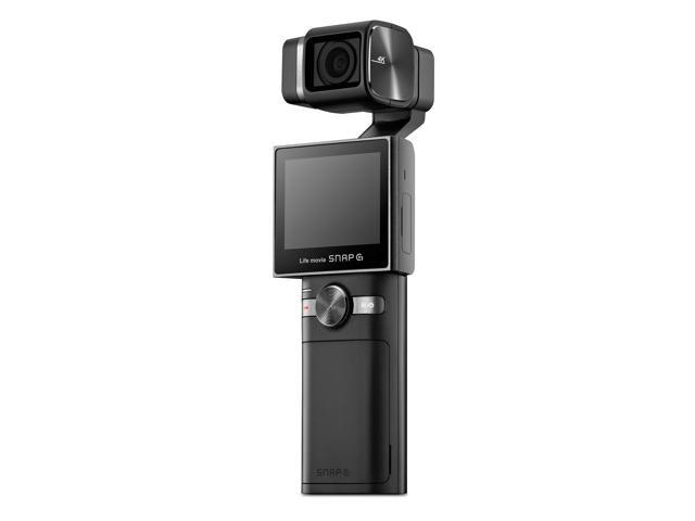 Thinkware SNAP-G Creator Package Handheld 3-Axis Video Gimbal Stabilizer 4K Camera Vlog Influencer 60FPS 133.9° Wide Angle 2' LCD Touchscreen Live...