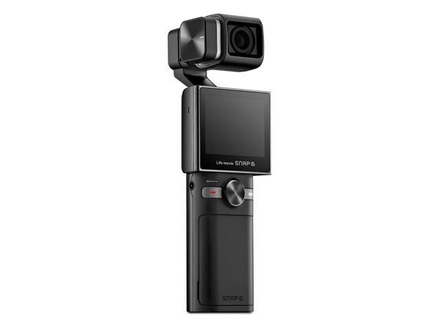Thinkware SNAP-G Creator Package Handheld 3-Axis Video Gimbal Stabilizer 4K Camera Vlog Influencer 60FPS 133.9° Wide Angle 2' LCD Touchscreen Live...