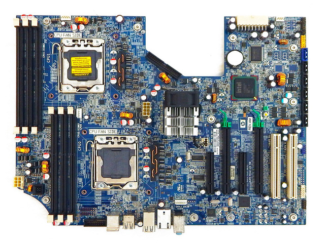 Hp 591184-001 1333Mhz System Board Itel Tylbrg For Z600 Workstation Pc