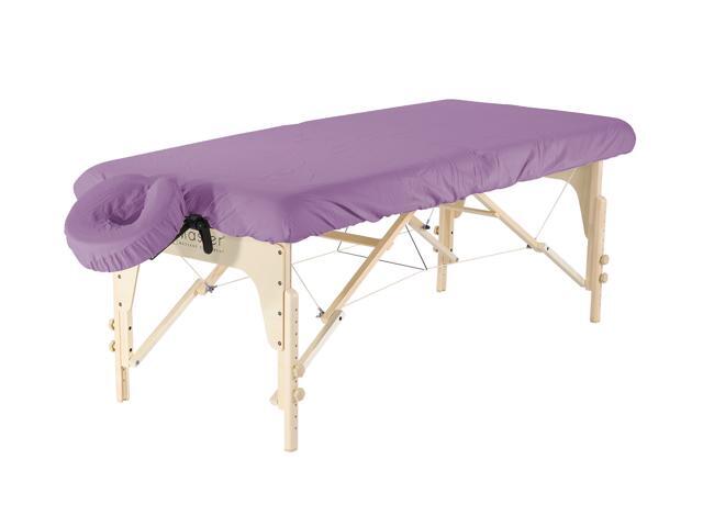 Master Massage Dignity & Luxury Microfiber Table Cover Set 2 Piece Set Purple - Machine Washable
