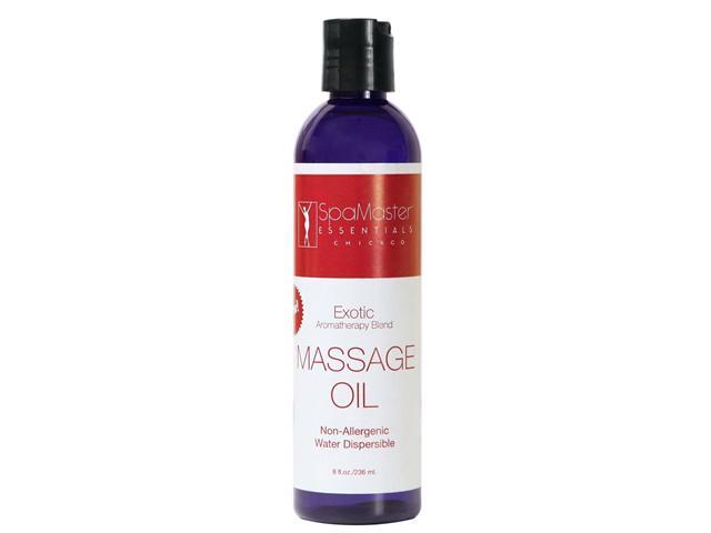 Master Massage Blend Exotic Dispersible Aromatherapy Oil Sensual Silky Fragrant 8 Oz