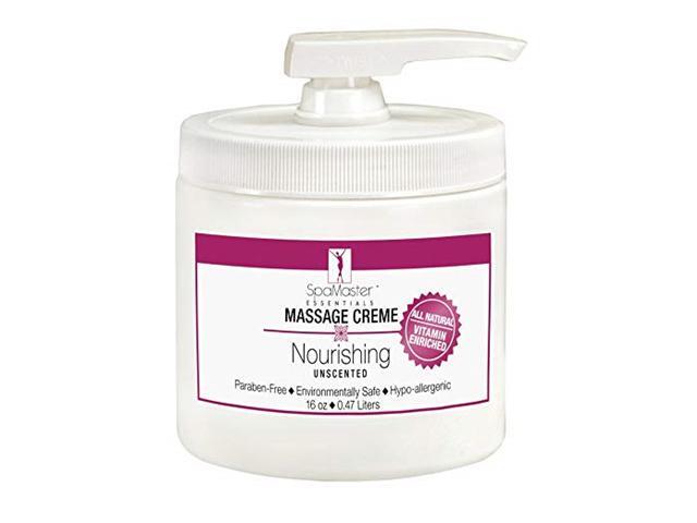 Master Massage SpaMaster Water dispersible Unscented 16 ounce Massage Cream
