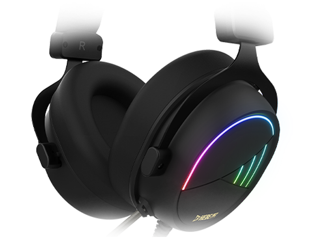 Gamdias HEBE M2 Wired Gaming Headset RGB, 53mm, USB