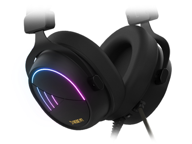Gamdias HEBE M2 Wired Gaming Headset RGB, 53mm, USB
