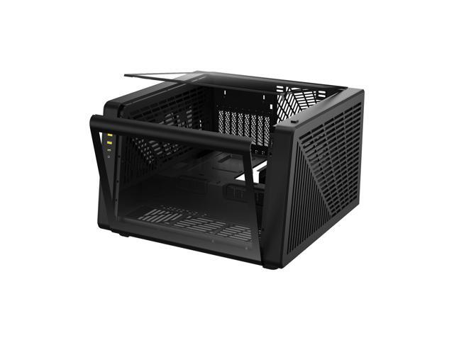 Gamdias NESO P1 Dual Chamber, ATX, Panoramic Tempered Glass, Trapezoid Shaped