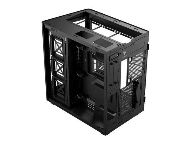 Gamdias NESO P1 Dual Chamber, ATX, Panoramic Tempered Glass, Trapezoid Shaped