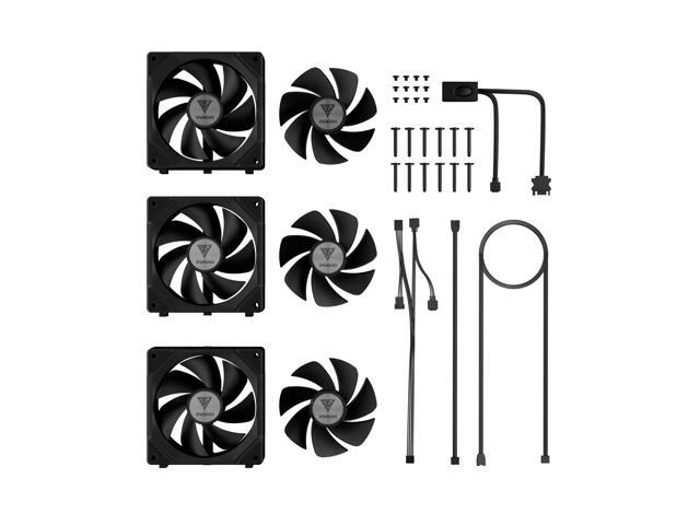 Gamdias AEOLUS P2 120 cableless connection push/pull Fan blades infinity ARGB LED Daisy Chain 120mm PWM power, for PC Case