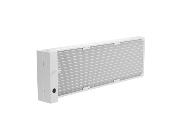 GAMDIAS CHIONE E4-420 WHITE cpu liquid cooler 420mm, w/ CPU temp display, Intel/AMD