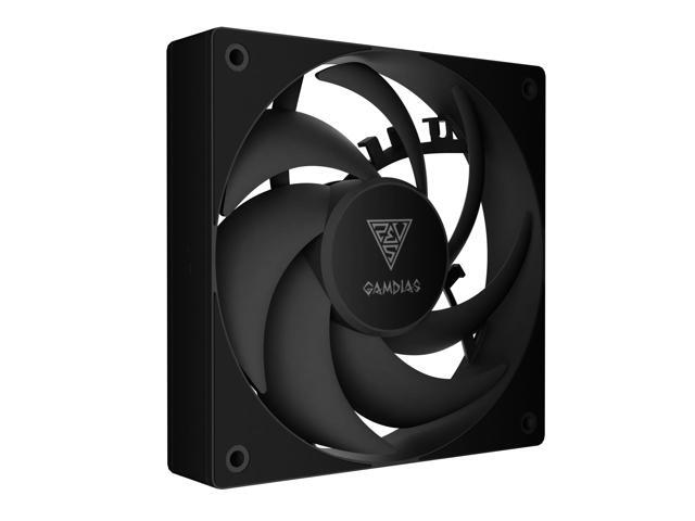 GAMDIAS NOTUS M1 3-fan pack - black (no RGB) Intake/Exhaust Swappable Blade