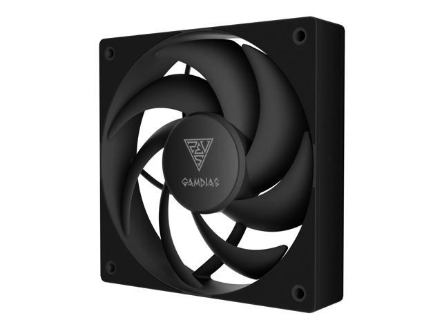 GAMDIAS NOTUS M1 3-fan pack - black (no RGB) Intake/Exhaust Swappable Blade