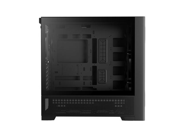 Gamdias ATHENA P3, 140mm fans x 4, 430mm GPU support, tempered glass side-panel, Type-C, USB 3.0, E-ATX, 238mm wide.
