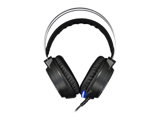 EROS M3 headset, 50mm Speakers, RGB lighting effects, Omnidirectional Microphone, USB (type-A) cable 70 inches length, Weight 0.68 lbs.