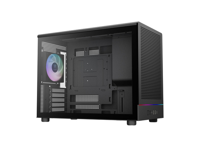 Gamdias ATHENA M4M mini ITX, mATX, micro mesh small form factor PC case, includes 3 PWM fans (Airflow up to 57.56 CFM), fits: 395mm GPU, ATX PSU,...