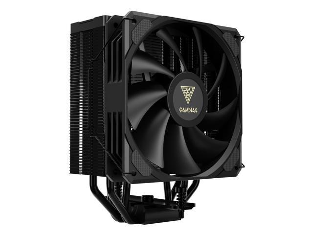 Gamdias Boreas E2-410 CPU Air Cooler, 4 Copper Heat Pipes, 120mm Hydraulic Bearing PWM Fan, Support LGA...