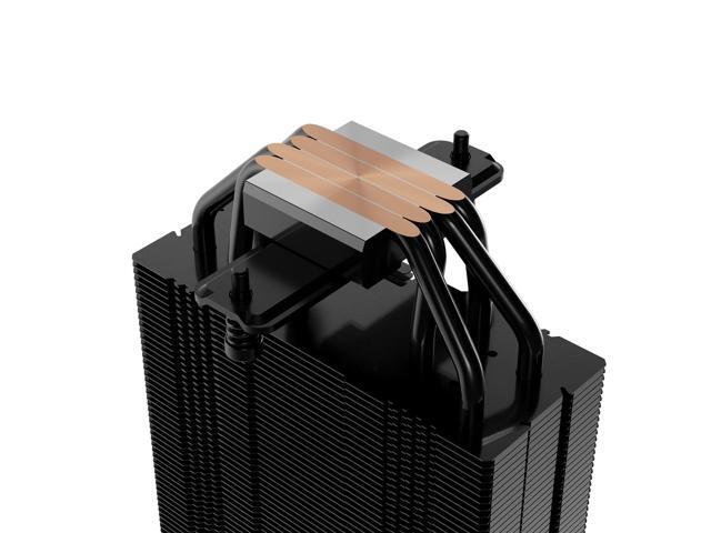 Gamdias Boreas E2-410 CPU Air Cooler, 4 Copper Heat Pipes, 120mm Hydraulic Bearing PWM Fan, Support LGA...