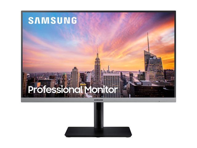 Samsung SR650 Series 24 inch IPS 1080p 75Hz Computer Monitor for Business with VGA, HDMI, DisplayPort, and USB Hub, 3-Year Warranty (S24R650FDN).